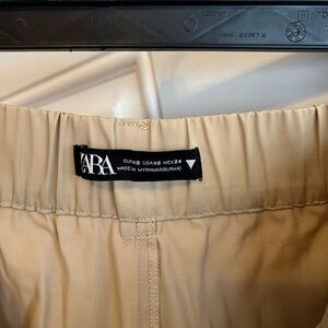 Zara Light Tan Trousers